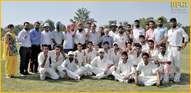 Baba Farid College wins the Inter College Zonal Cricket tournament